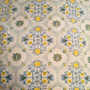 Anti Pill Fleece Fabric - Floral Medalian